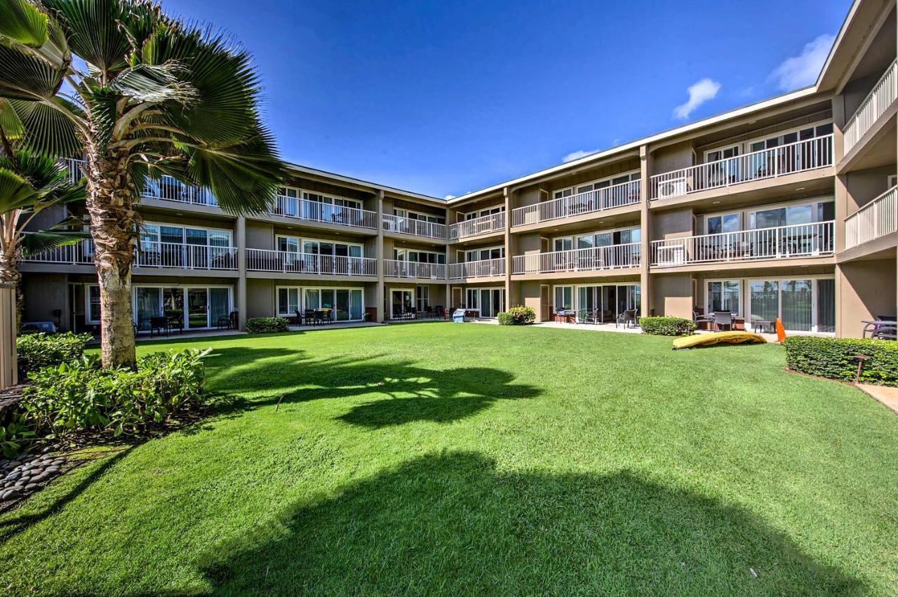Waipouli Beachfront Condo With Balcony And Ocean Views Kapa'a Extérieur photo