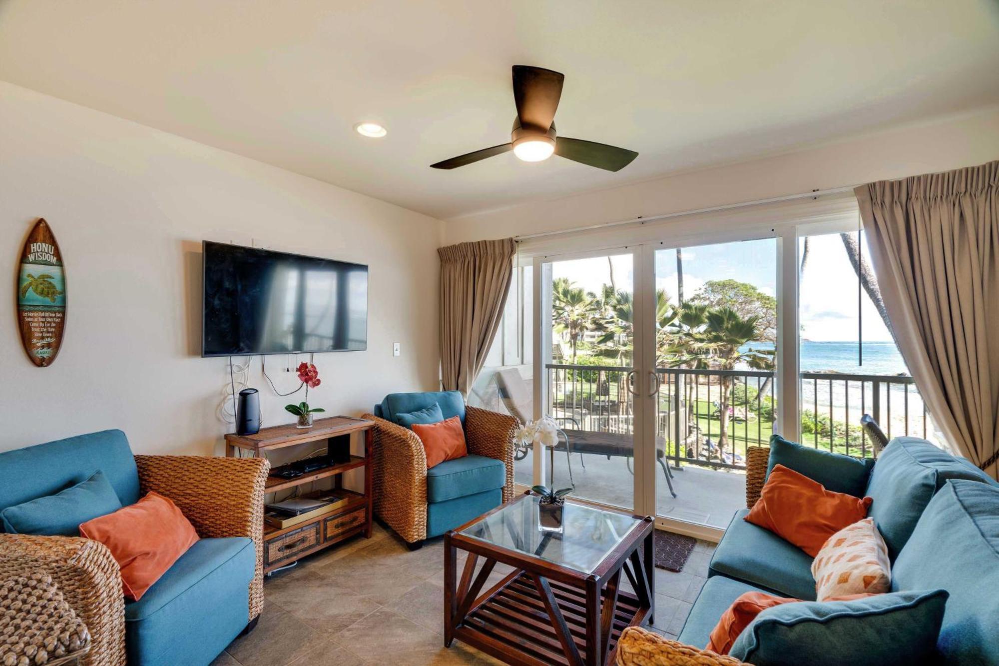 Waipouli Beachfront Condo With Balcony And Ocean Views Kapa'a Extérieur photo